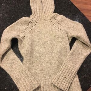 Loft mohair sweater oatmeal petite S